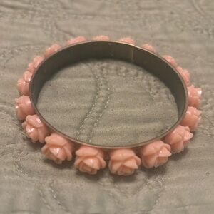 Gold Plated Rose Bracelet